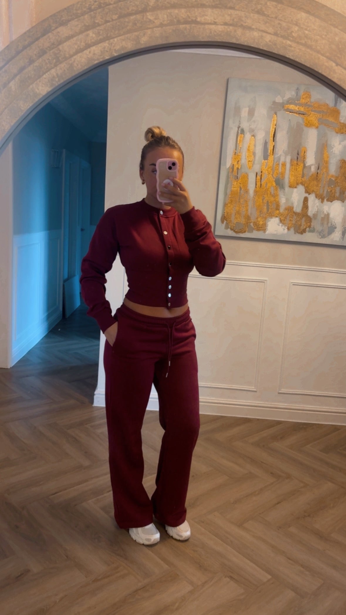 Button tracksuits
