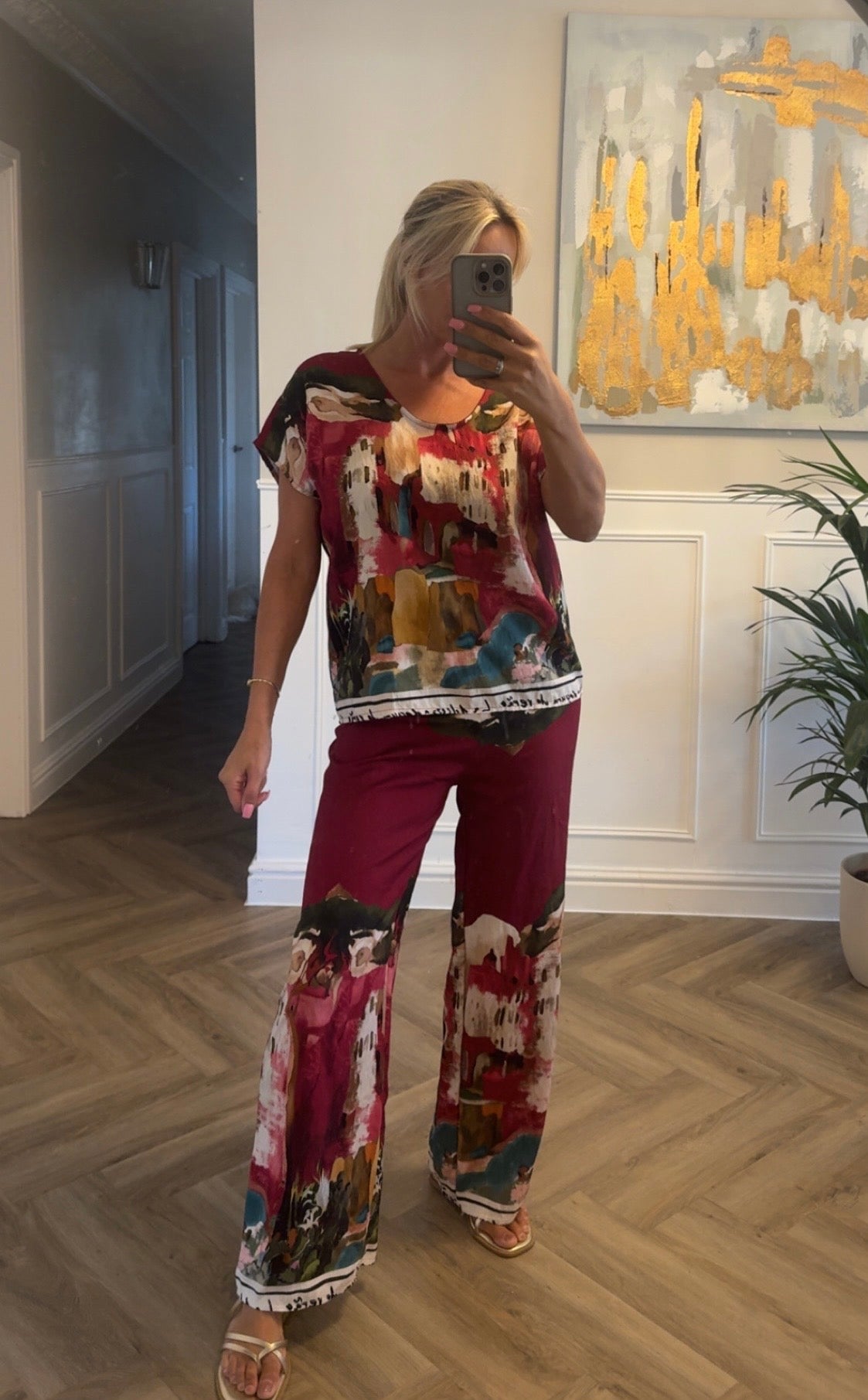 Border print co ord