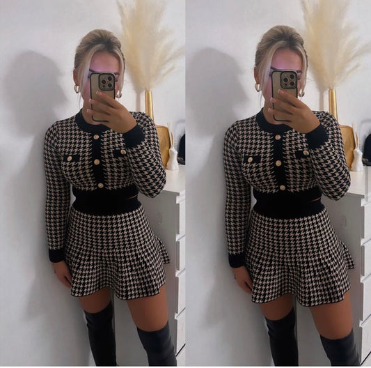 Houndstooth co ord