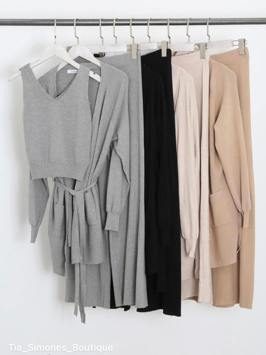 3 piece loungewear