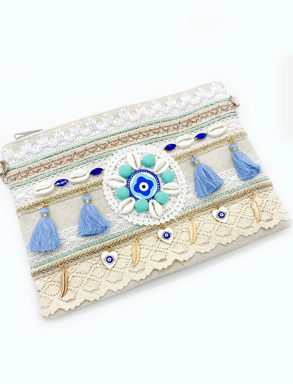 Woven clutch bags