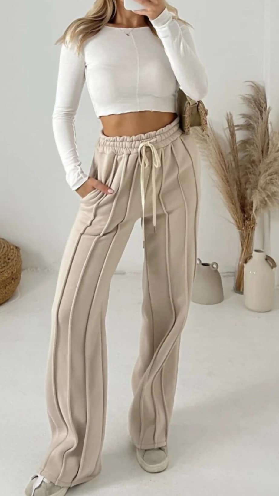 Oatmeal Lounge Trousers