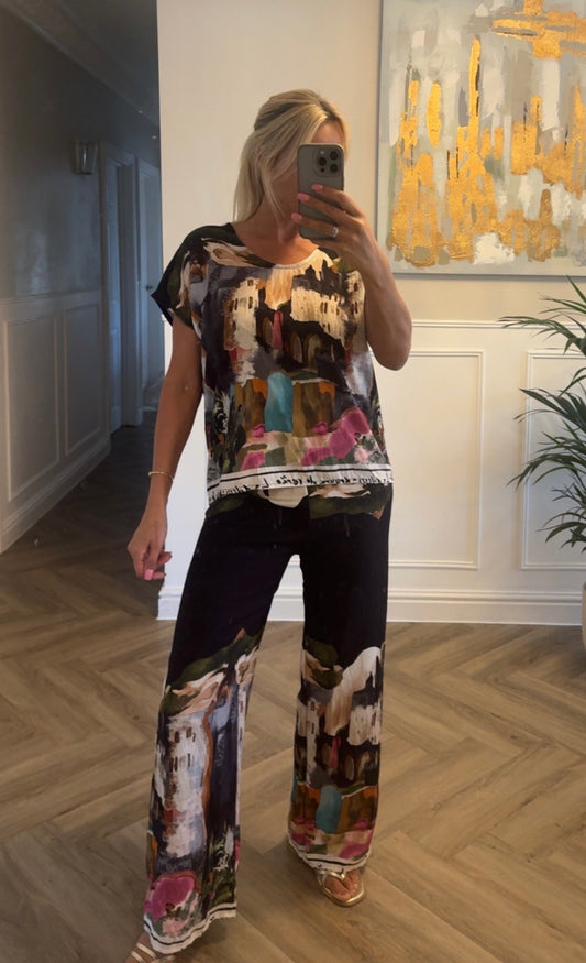 Border print co ord