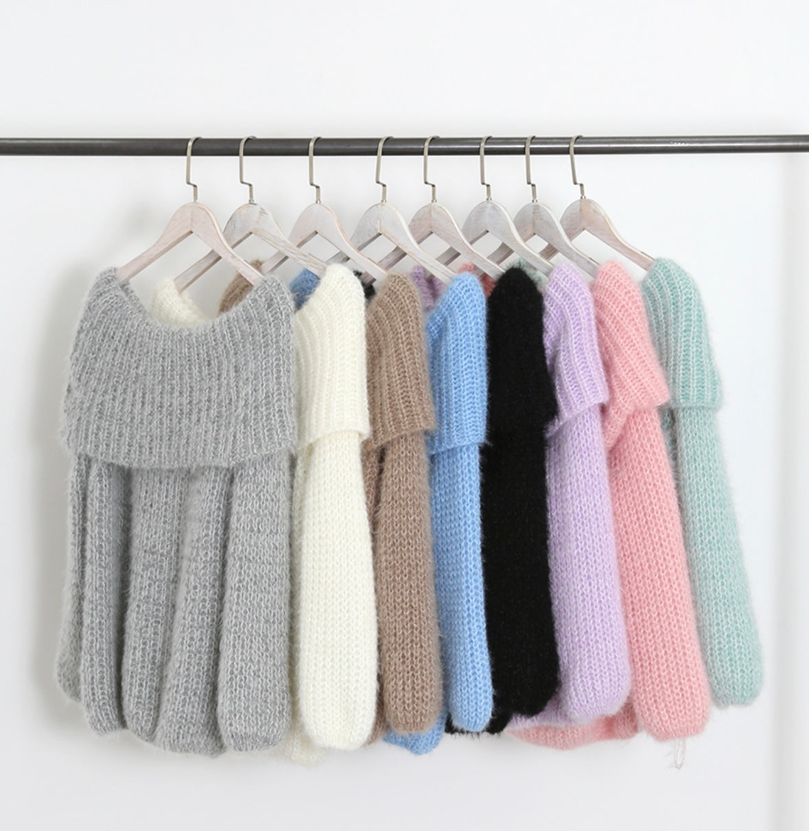 Chunky Soft Bardot Cable Knit Jumper