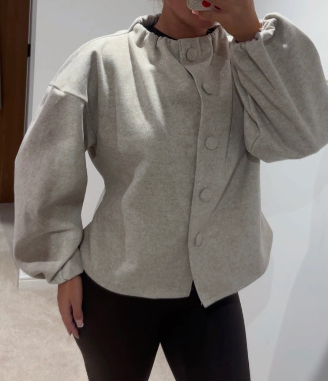 Chunky button jackets
